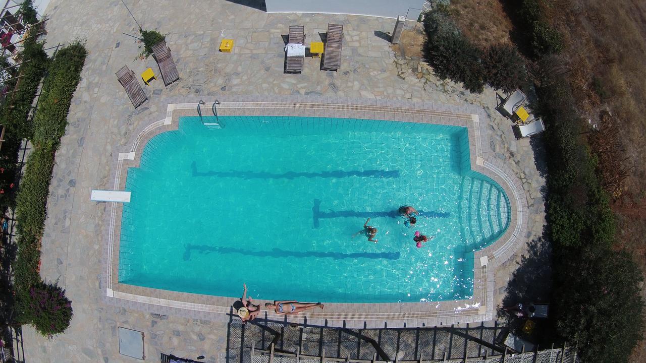 Arokaria Seaside Hotel Ambelas Ngoại thất bức ảnh